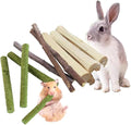 Guinea Pig Toys Apple Sticks, Tissimo Grass Sticks, Sweet Bamboo,Types of Combined Chew Toys,Pertain Chinchilla Squirrel Gerbil Hamster Squirrel Guinea Pigs