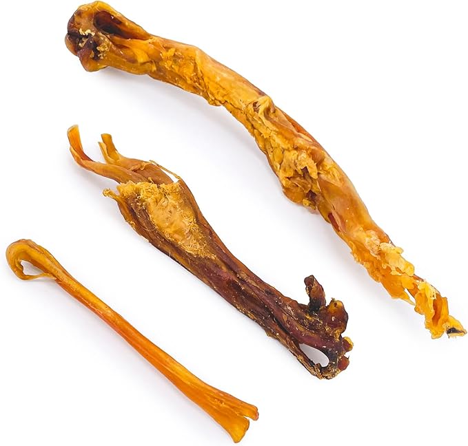 ValueBull Beef Tendons for Dogs, Varied Shapes, 10 Pounds Bulk Pack - Natural Collagen, Grass-Fed, Single Ingredient, All Natural Dog Chews