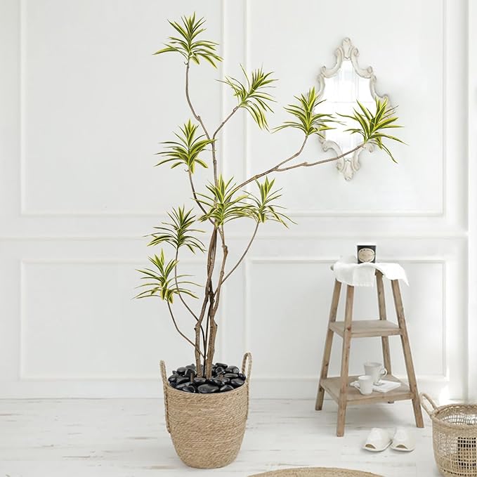 40 lbs Black River Rocks for Landscaping,1-2 Inch Decorative Black Stones Pebbles for Plants, Vase Fillers, Fish Tank and Garden Rocks