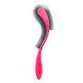 (Pink) Designed for Comfort, Created for Results. This innovative grooming brush features multi contoured bristles that gently adapt to your cats body for a stress-free brushing experience.