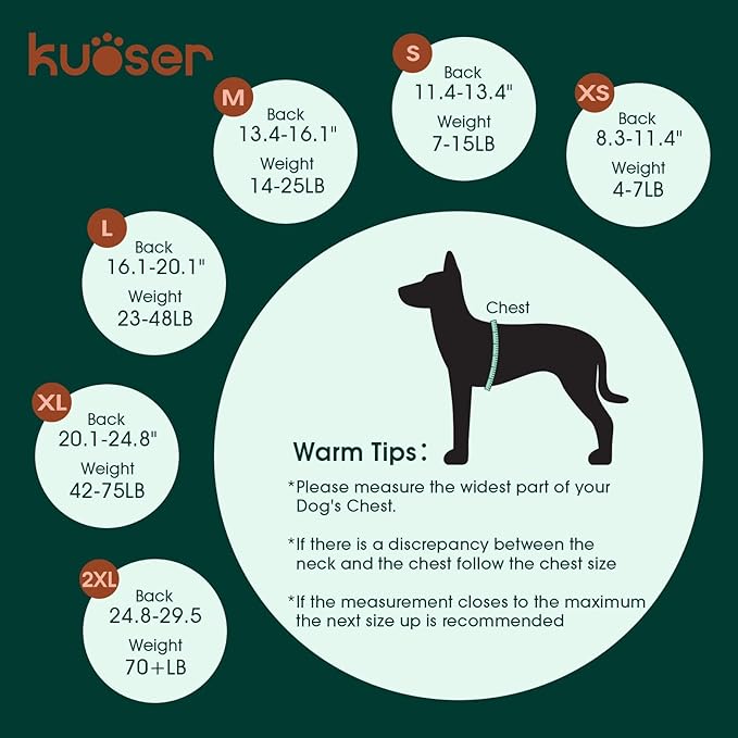 Kuoser Dog Surgery Recovery Suit for Female Male Dogs, Stripes Spay Neuter Anti-Licking Dog Onesie, Abdominal Wounds Surgical Suit Snugly Pet Collar Alternative Post Surgery Vest Bodysuit, Orange L