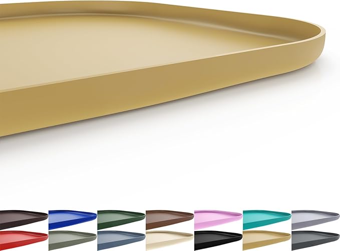 Silicone Pet Feeding Mat with Raised Edge for Food and Water, Dog Bowl Mats, Cat Bowls Placemat with High Lip for Floor Waterproof, Rubber Tray for Cats and Dogs 22 x 14 x0.8 Beige