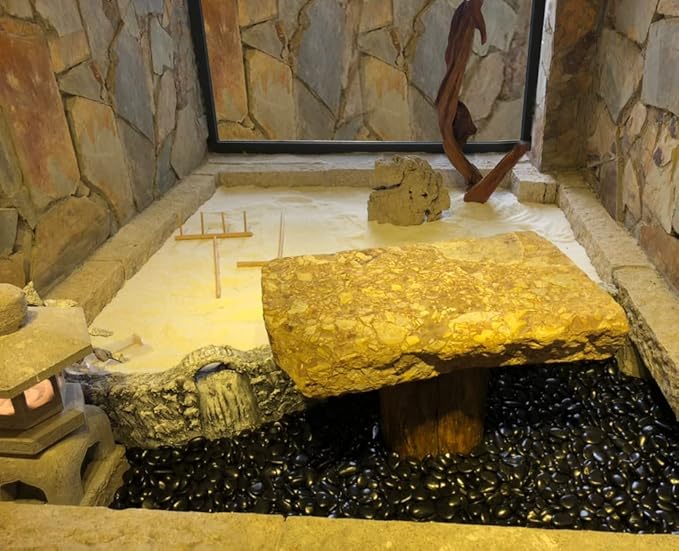 20 lbs Black Pebbles for Plants, 0.8-1.2 inch River Rocks for Landscaping, Decorative Stones for Vase Fillers, Fish Tank Gravel and Garden Rocks