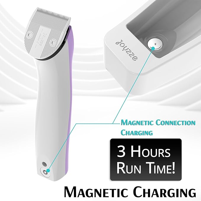 Hornet Mini Purple - Compact and Portable Pet Trimming Dog Clippers with Sharp Blades for Precise Trims, Ideal for Grooming on-the-go