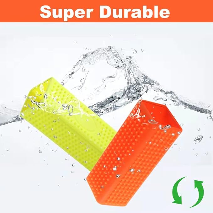 Pet Hair Remover for Furniture and Carpets - Rubber Brush Roller for Sofas and Hollow Cleaner