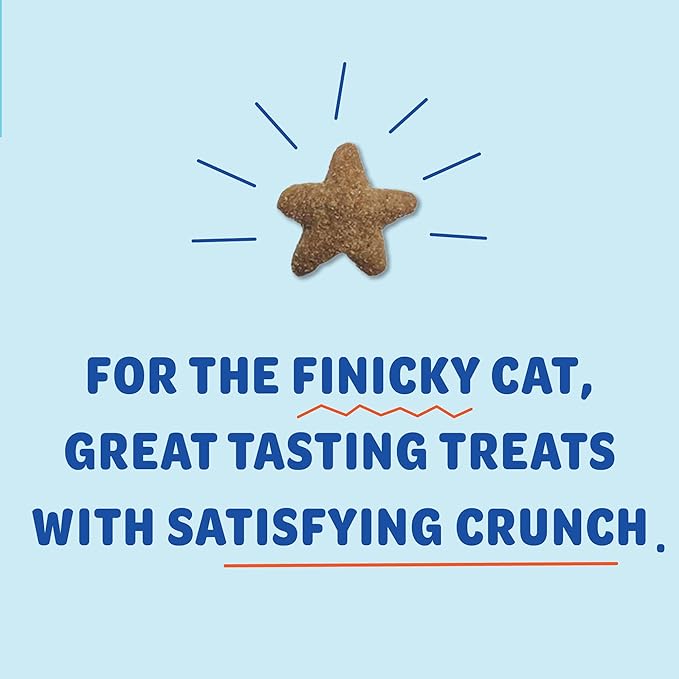Shameless Pets Celebration Birthday Crunchy Cat Treats Chicken and Catnip Treats with Digestive Support