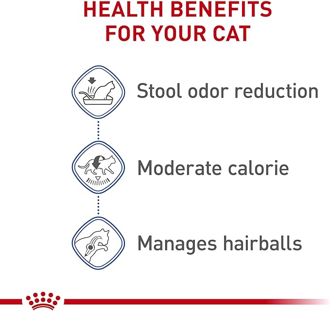 Royal Canin Feline Health Nutrition Dry Indoor Cat Food, Supports Healthy Weight, Digestive Health and Hairball Management, 3 lb Bag