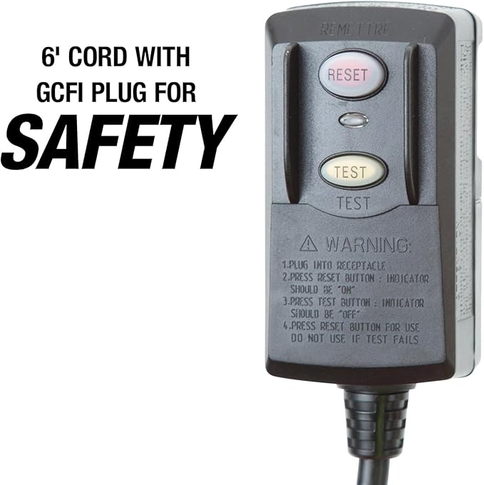 OEMTOOLS 30" Outdoor Wall Mount Fan, 80° Oscillating Fan 7200 CFM Max, Water Resistant, Use in Garage, Gym, Warehouse, Factory and Jobsite