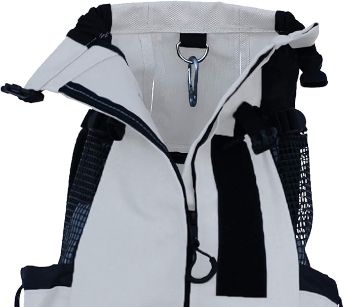 K9 Sport Sack Air 2 - Small, Light Grey - Ideal for Dogs with 13-16” Back Length - Durable, Breathable Backpack-Style Carrier - Perfect for Walks, Short Hikes & Public Transportation