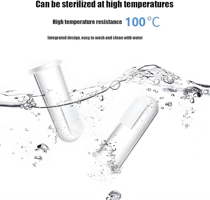 6Pack Dog Toothbrush，360º Dog Tooth Brushing Kit, Cat Toothbrush, Teeth Cleaning, Finger Brush