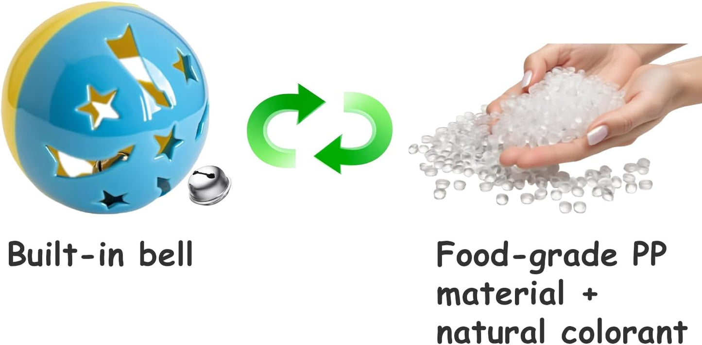 40-Piece Cat Toy Variety Pack for Indoor Cats and Kittens, Bouncy Paws (1.5'' - 2.2'', Cat Toys Deluxe Pack)