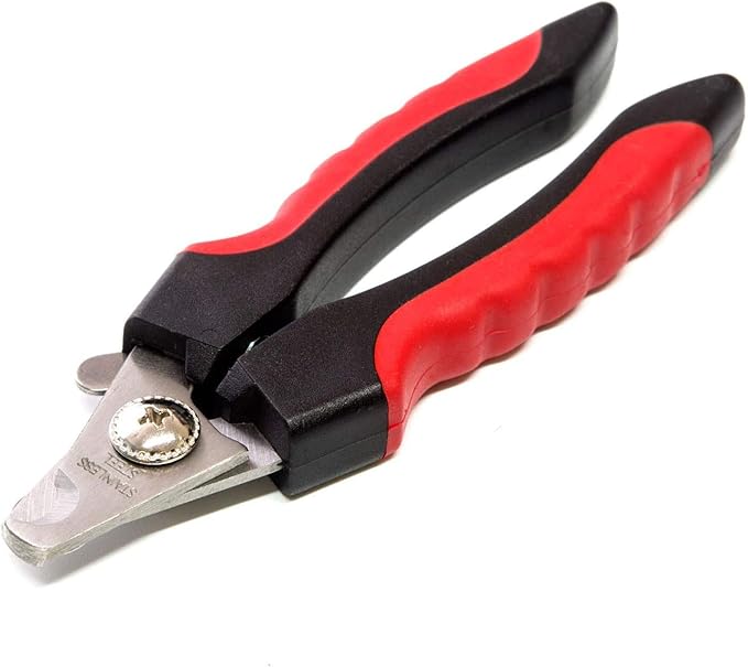 Ryan's Pet Supplies Paw Brothers Nail Clipper for Dogs and Cats, Pet Nail Clippers, Safe Grooming Tool, Professional Grade for Groomers, Stainless Steel Blades, Safety Guard, Small, 5 Inches