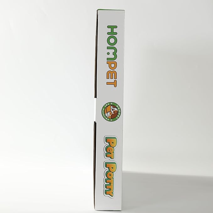 Hompet Dog Grass Pad with Tray Large, 2 Pcs Artificial Grass Training Pads with Pee Baffle Patch Puppy Turf Potty for Indoor and Outdoor Use, Ideal for Small and Medium Dogs (30"×20")