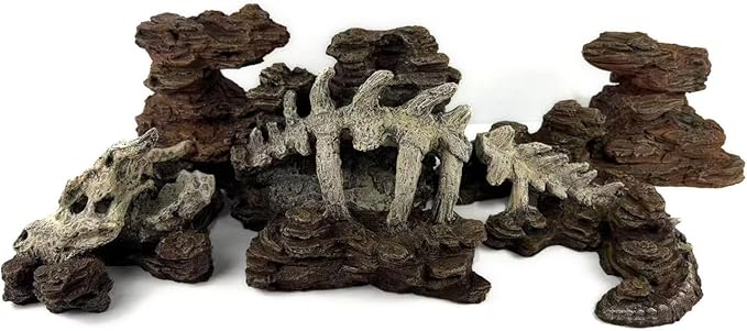 Fish Tank Decor Rocks.Aquarium Decoration Model.Easy Superior Aquascape (Wilderness Keel)