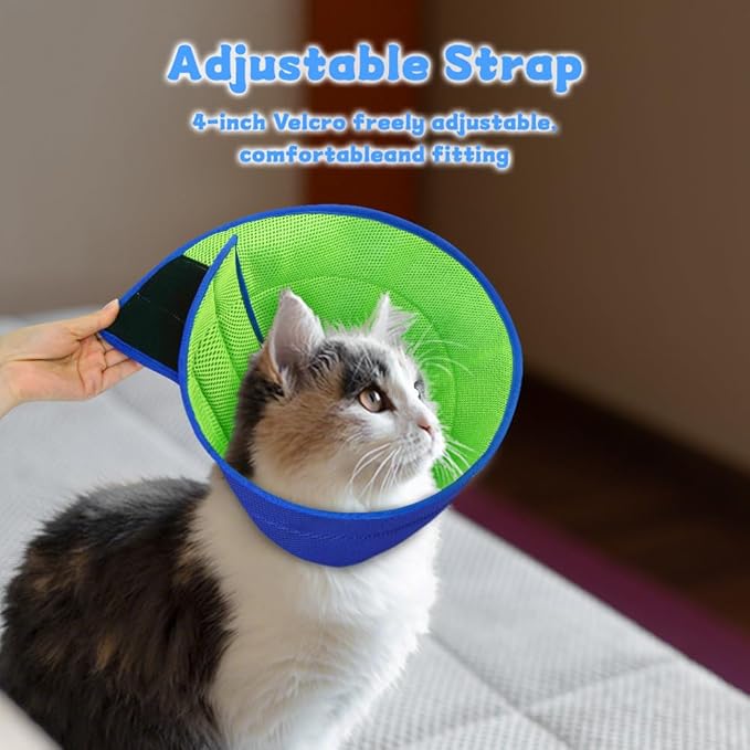 XXS Soft Dog Cone Collar Alternative to Stop Licking, Comfy E Cones for Small Dogs After Surgery, Comfortable Elizabethan Recovery Head Ecollars of Shame, XL Pet Neuter Neck Collars Anti Licking