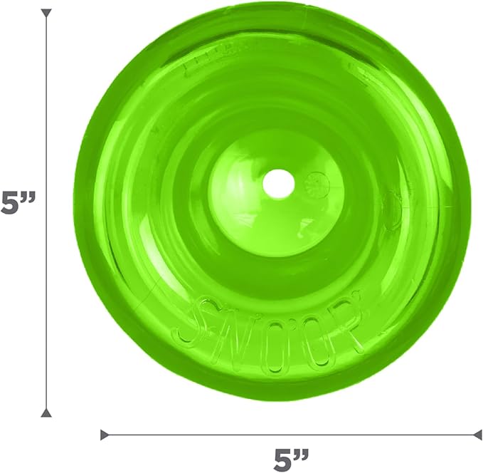 Outward Hound by Planet Dog Snoop Durable Interactive Treat Dispensing Dog Toy, Large, Green