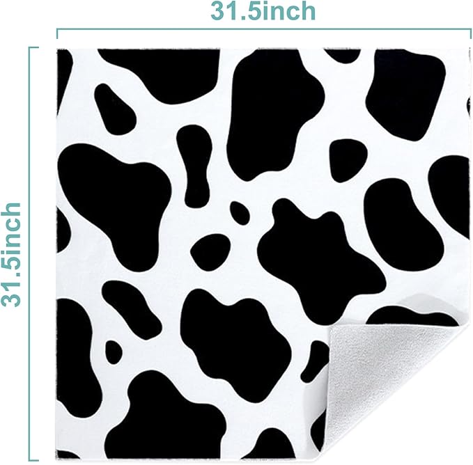 Cat Grooming Wrap, [XXL] Cat Restraint Wrap for Nail Clipping, Ear Cleaning, and Teeth Brushing, Self-Adherent, Anti-Bite, Anti-Scratch, Anti Scratch, Cow White