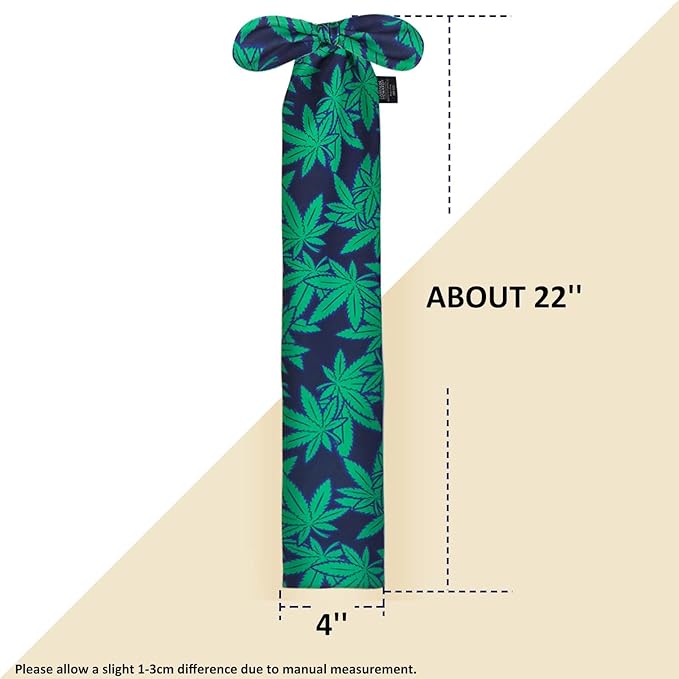 Harrison Howard Stretchy Tail Guard for Horses - Breathable, Slip-on Design, Protects Tail, 22" L Length, Easy Grooming - Live Leaf