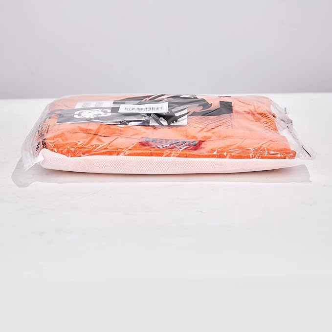 OneTigris No Pull Tactical Dog Harness for Large Dog, Mesh Design Breathable Service Dog Vest with Handle, Military Dog Vest Harness with Molle Panels for Walking Hiking Training (Orange, Large)