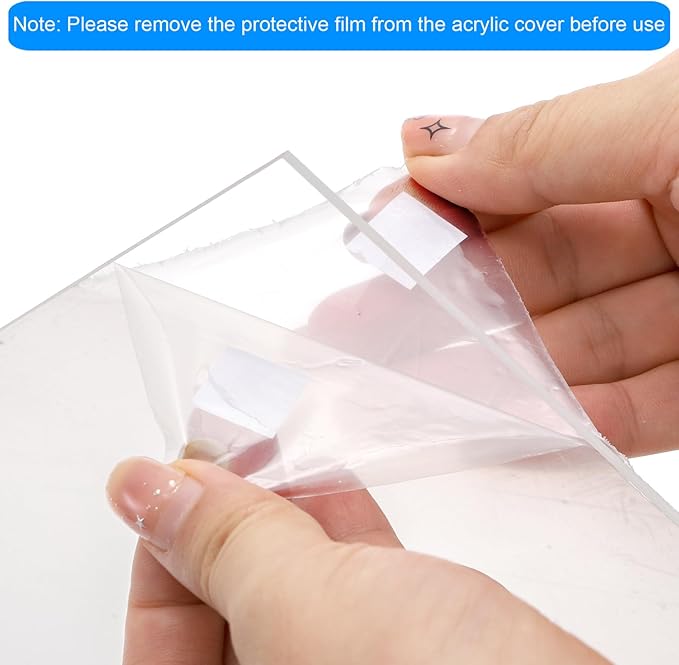 ZENFUN Wooden Hamster Maze with Clear Acrylic Cover, Multi-Chamber Hamsters Hide Tunnel Cage, Hideout Tunnel Toy Shed and Explore Toy for Dwarf Hamsters Mice Small Gerbil（Free-Installation）