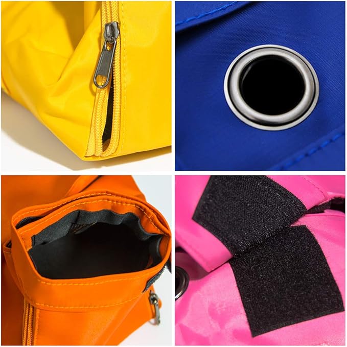 Kukaster Pet Cat’s Restraint Bag for Claw Care Nail Trimming Anti-Scratching Grooming Bag for Cats Medical Examination(Pink-s)