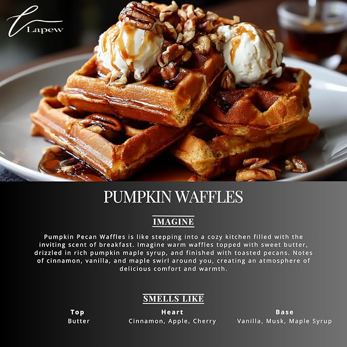 Pumpkin Waffles Carpet Freshener Powder: Powerful Odor Eliminator for Home, Upholstery Deodorizer, Carpet Deodorizer, Pet Urine, Cat Litter Box - Pumpkin Pecan Waffles Fragrance.