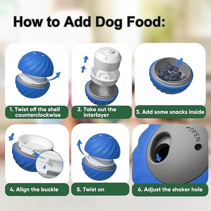 Zoomie Buddy 2.0, Zoomie Buddy for Dogs, 2 in 1 Smart Touch Interactive Dog Balls ＆ Pet Feeder, 2.83" Diameter, Suitable for Small/Medium Dogs, with Fruit Plush Cover (2*Orange, Only)