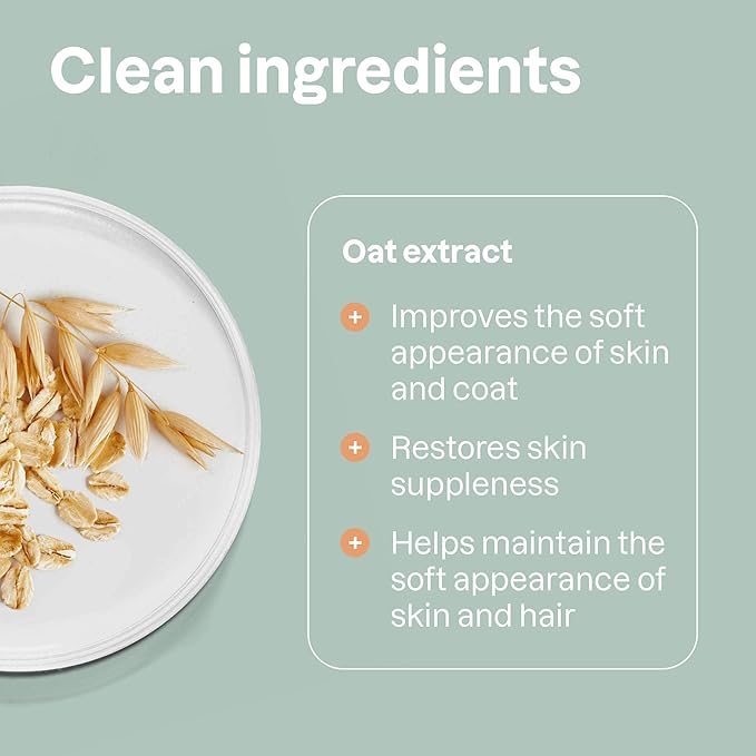 ATTITUDE Shampoo for Cats and Dogs, Plant and Mineral-Based Ingredients, Vegan and Cruelty-Free Products for Pets, Bulk Refill, Soothing, Unscented, 67.62 Fl Oz