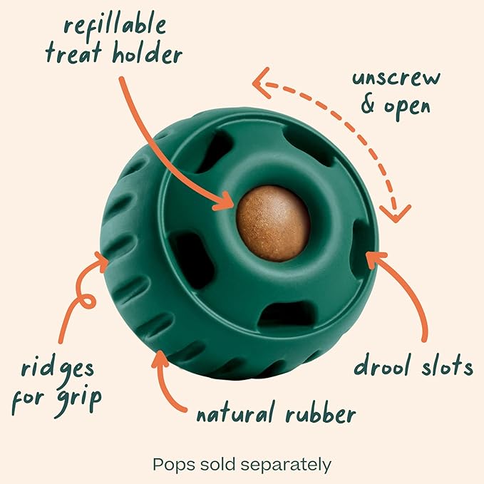 WOOF Pupsicle - Long-Lasting Interactive Dog Toy to Keep Your Pup Busy and Distracted - Safe for Dogs - Low-Mess Design - Dog Toys for XL Dogs 75 lbs and Up