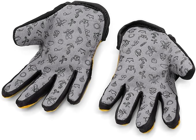 woom TENS Bike Gloves, Child’s & Youth Bicycle Full Finger Protection with Grip for Road Cycling & Mountain Biking (Boys & Girls)