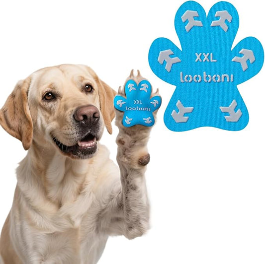 Loobani Paw Pads for Dogs Traction: Anti Slip Dog Paw Grippers for Senior Dogs Walking on Hardwood Slippery Floors - Dog Paw Protector Stickers for Prevent Licking & Wound Care, Easy Using