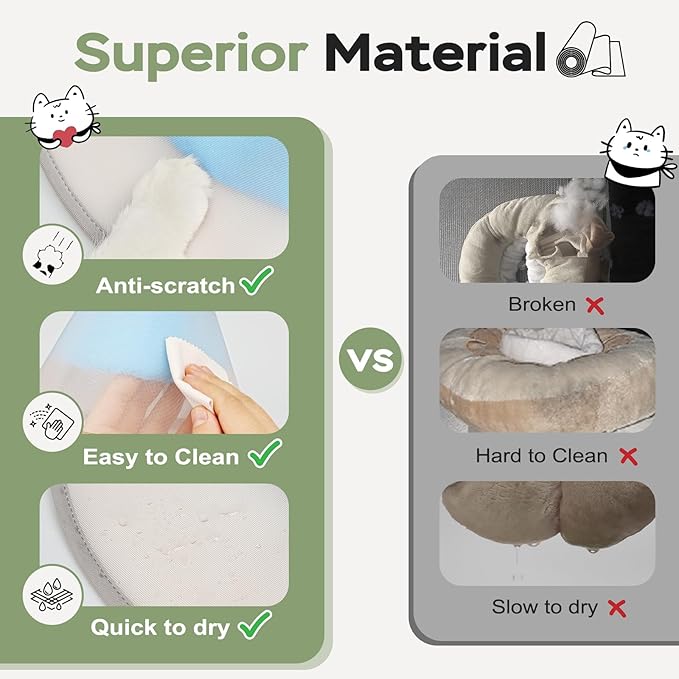 Cat Cone Collar Soft: Comfortable Waterproof Mesh Recovery Cone After Surgery to Stop Licking and Scratch, Alternative to Plastic Elizabeth Head/Neck Cone