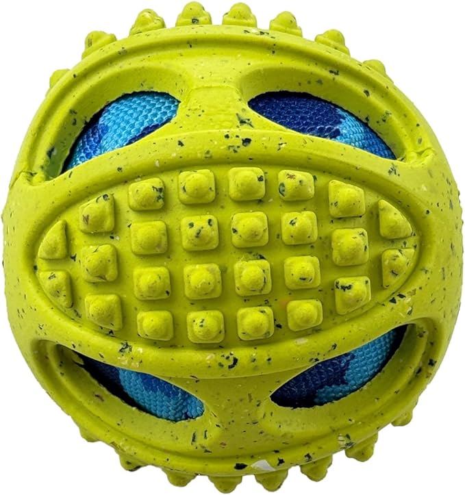 Max Fusion with Nike Grind, Arlee Meteor Dog Toy, Chew Toy for Play, Fetch, Tug, S