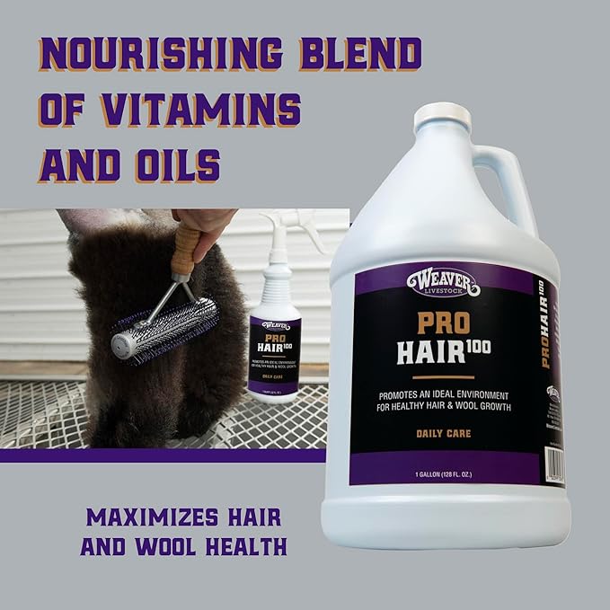 Weaver Leather Livestock Winner's Brand Pro Hair100 Shampoo, 1 Gallon