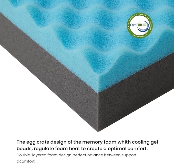 Orthopedic Memory Foam Dog Bed,Cooling Dog Beds for Large Dogs, Washable Pet Beds for Crate with Faux Fur Cover, Waterproof Lining, XXL(47inch)