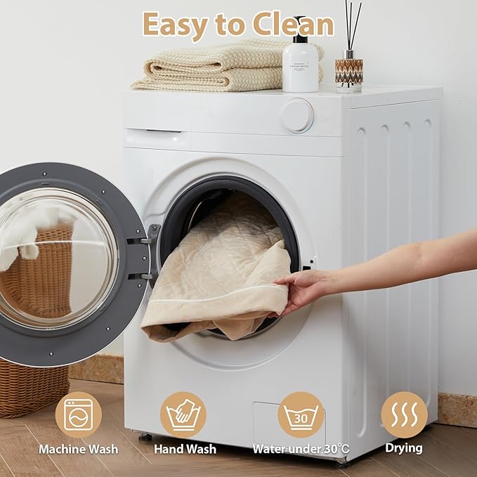 WNPETHOME Orthopedic XL Dog Bed for Crate, Waterproof Extra Large Dogs Bed with Removable Washable Cover, Multi-Needle Quilting Dogs Crate Bed