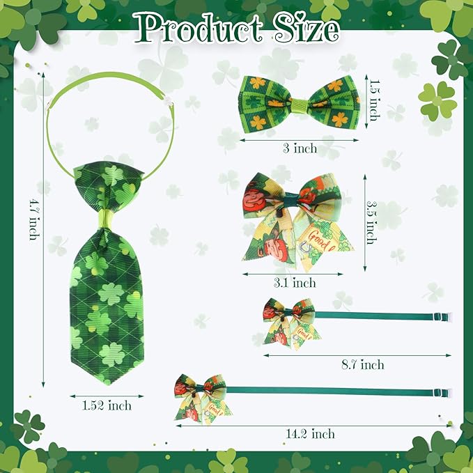 Talltalk 360 Pcs Halloween Dog Bow Ties Collars Set Adjustable Thanksgiving Christmas Fall Xmas Dogs Neckties Grooming Accessories for Small Medium Large Pet Cat Decoration(Valentine)