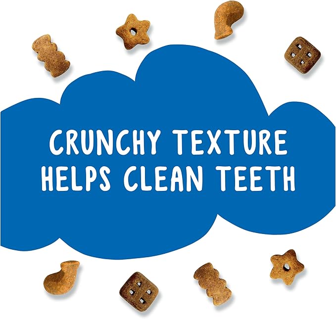 Purina Friskies Party Mix Cat Treats, Beachside Crunch, Made with Ocean Whitefish, Crunchy Cat Treats for Adult Cats, 20-Ounce Resealable Canister (Pack of 4)