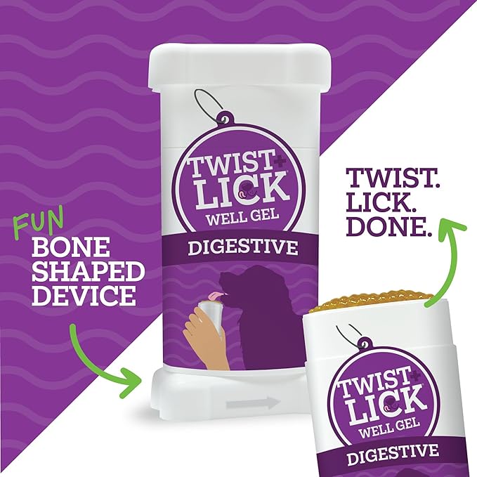 Twist + Lick Well Gel Digestive Health Supplement 2.3 oz