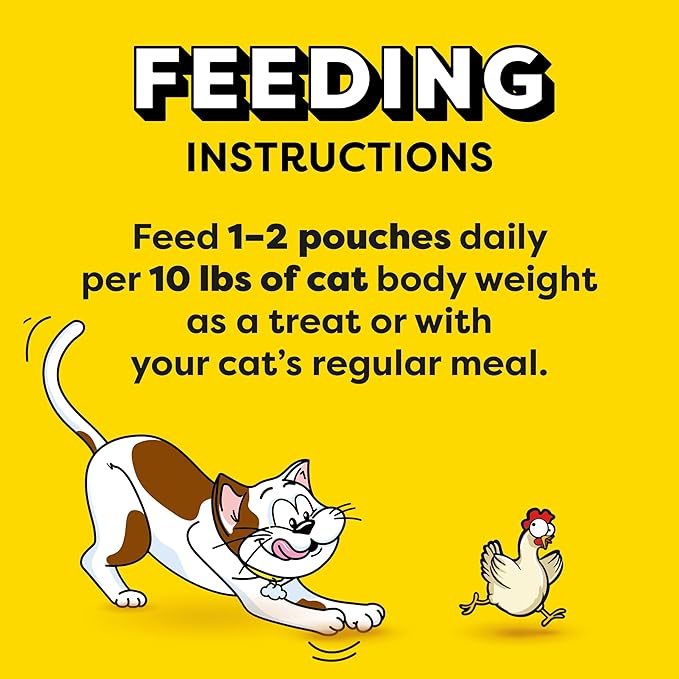 Temptations Creamy Puree Squeezable Lickable Wet Cat Treats with Chicken, 0.42 oz. Tubes, 24 Count