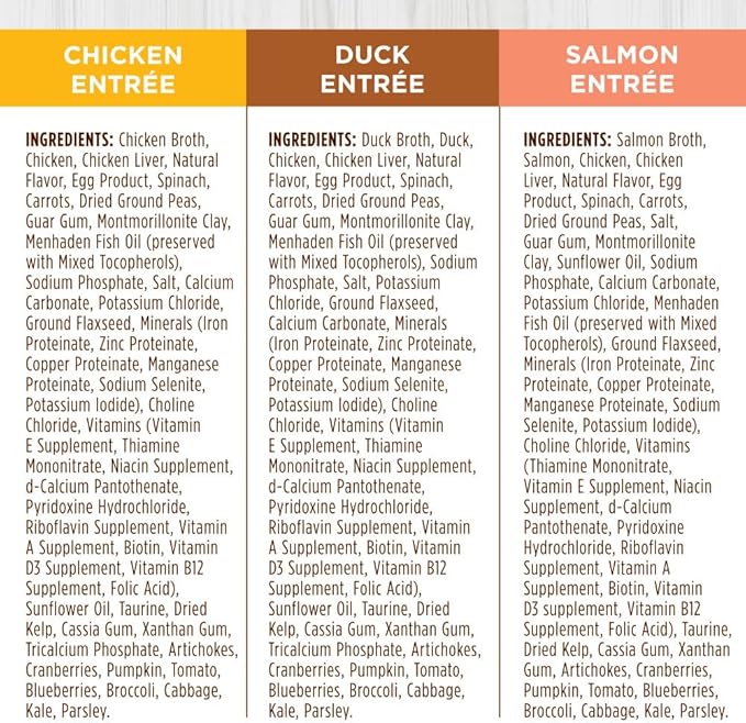 Instinct Flaked Entrée Wet Canned Cat Food - Variety Pack, 3 oz. Cans (Pack of 12)