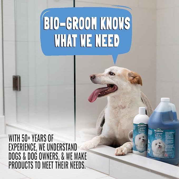 Bio-Groom Groom'n Fresh Dog Shampoo – Odor Eliminating, Dog Bathing Supplies, Puppy Wash, Cat & Dog Grooming Supplies, Cruelty-Free, Made in USA, Dog Products – 2.5 Gallons