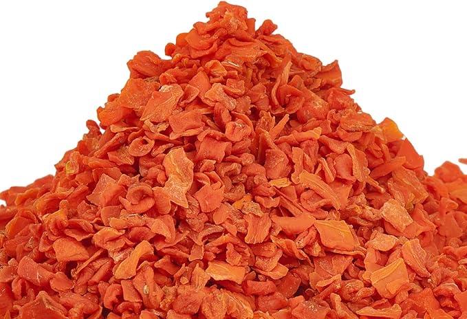 All-Natural Dried Carrot Treats for Small Pets, Healthy Snack for Rabbits, Chinchillas, Guinea Pigs, Hamsters and Herbivores (10 Ounce, Pack of 1)