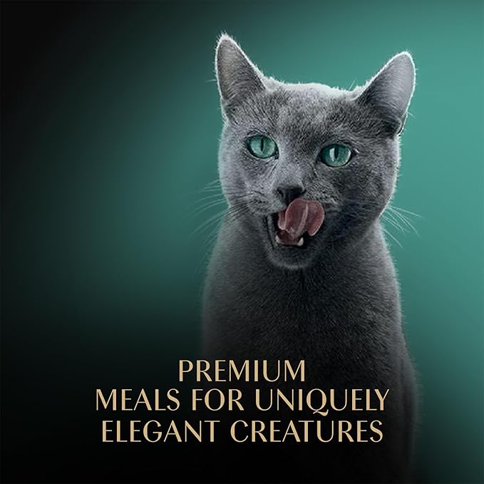 Sheba Perfect Portions Wet Cat Food Cuts in Gravy Variety Pack, Roasted Chicken Entree, with Sustainable Salmon, and Tender Turkey Entree, 2.6 oz. Twin-Pack Trays (24 Count, 48 Servings)