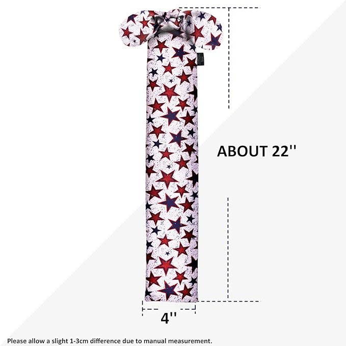 Harrison Howard Stretchy Tail Bag Breathable Horse Tail Guard Slip on Design Protect Horse Tail 2 Strand Closure Straps Keep Tail Clean & Protected 22" L Length Makes Grooming Easy-Dream Star