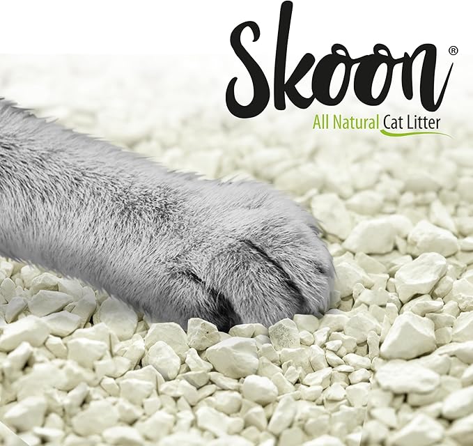 Skoon Cat Litter Pooper Skooper (2 Pack) - Wide Opening, Non-Clumping Litter Box Sifter Removes Solids Without Wasting Pebbles