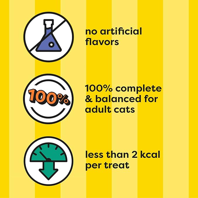 Temptations Classic Crunchy and Soft Cat Treats Tempting Tuna Flavor, 3 oz. Pouch (Pack of 12)