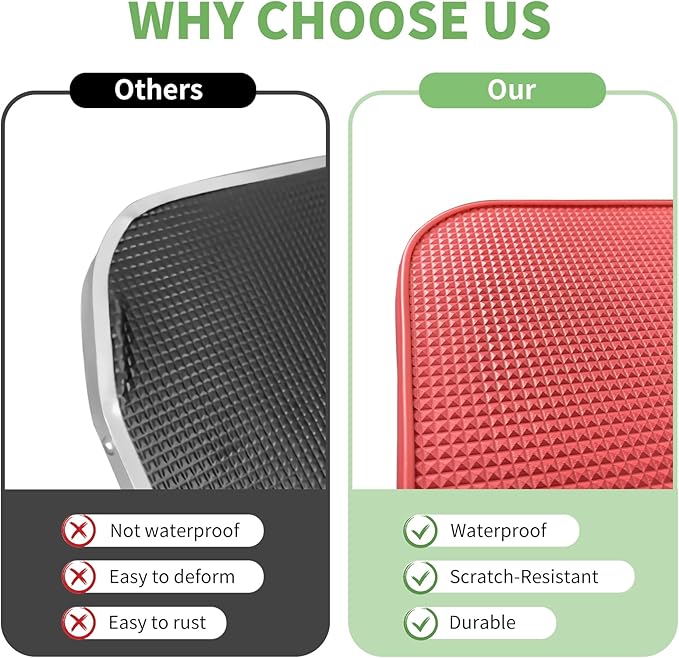 VFK 36''/47''Large Dog Grooming Table, Foldable Pet Station at Home, Dog Grooming Table,Adjustable Cat Drying Desktop with Arms, Nooses, Mesh Tray (Stainless Steel pet Table, 36" Pink)