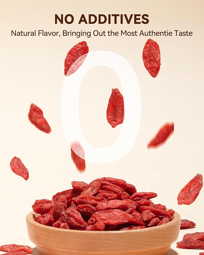 Niteangel Goji Berries Rabbits Snack Treats: 12pcs Natural Chew Toys for Bunny Chinchilla Guinea Pigs and Other Small Animals