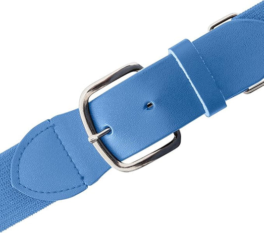 Champion Sports Baseball/Softball Uniform Belt, Comfort Stretch Fit Durable Syntex Tab - Youth & Adult Sizes, Multiple Colors